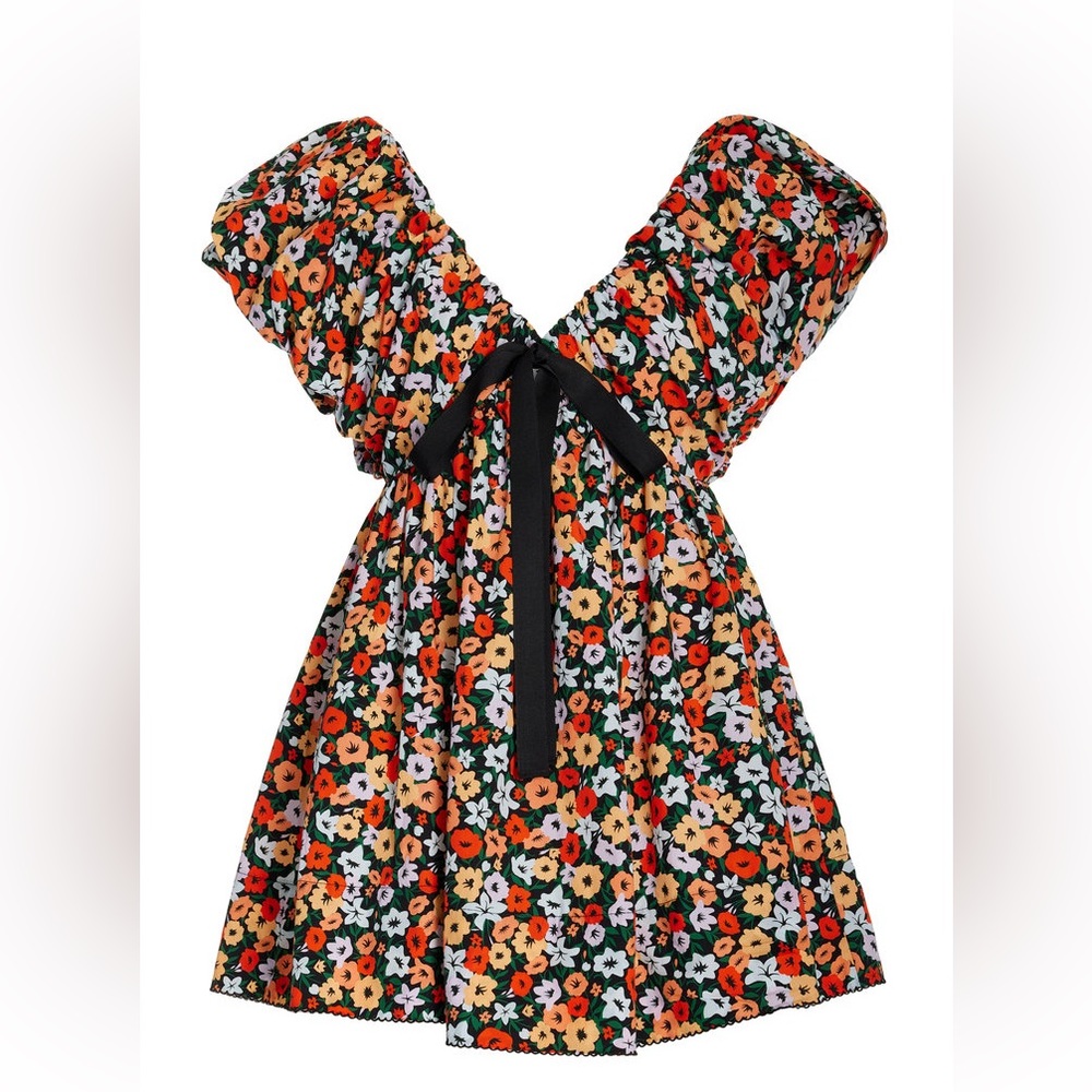 Agua by Agua Bendita Horizonte Cotton Mini Dress